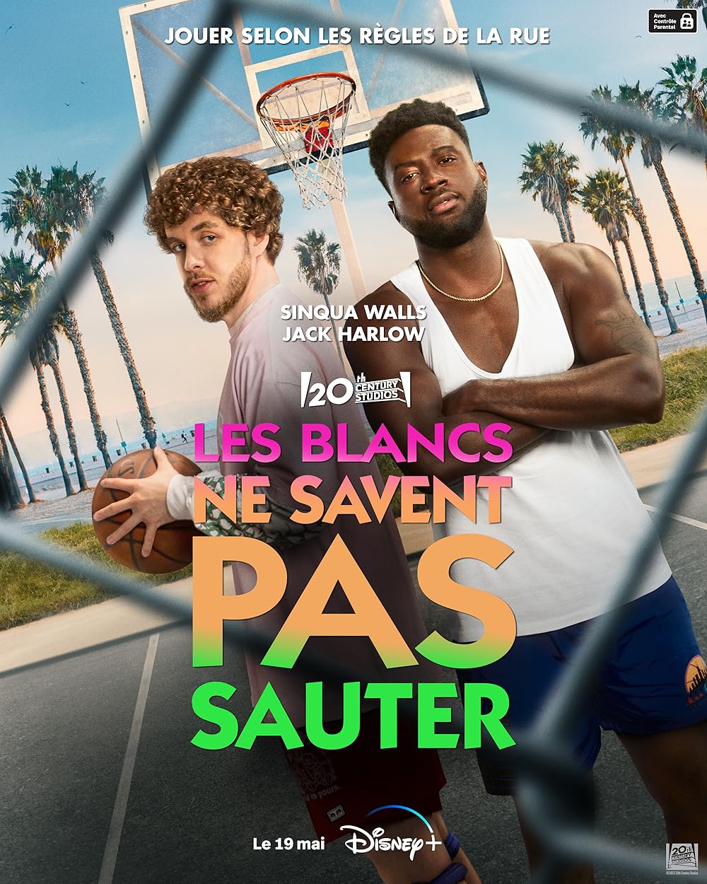 affiche du film Les Blancs ne savent pas sauter