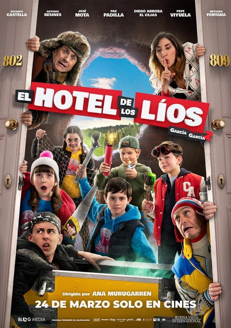 affiche du film El hotel de los líos : García García 2