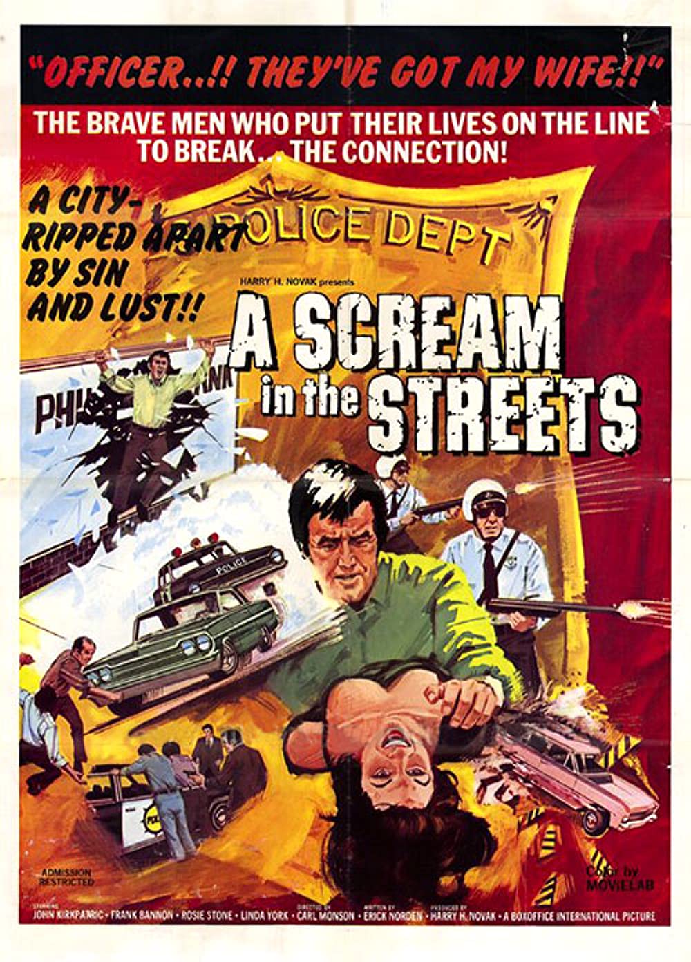 affiche du film A Scream in the Streets