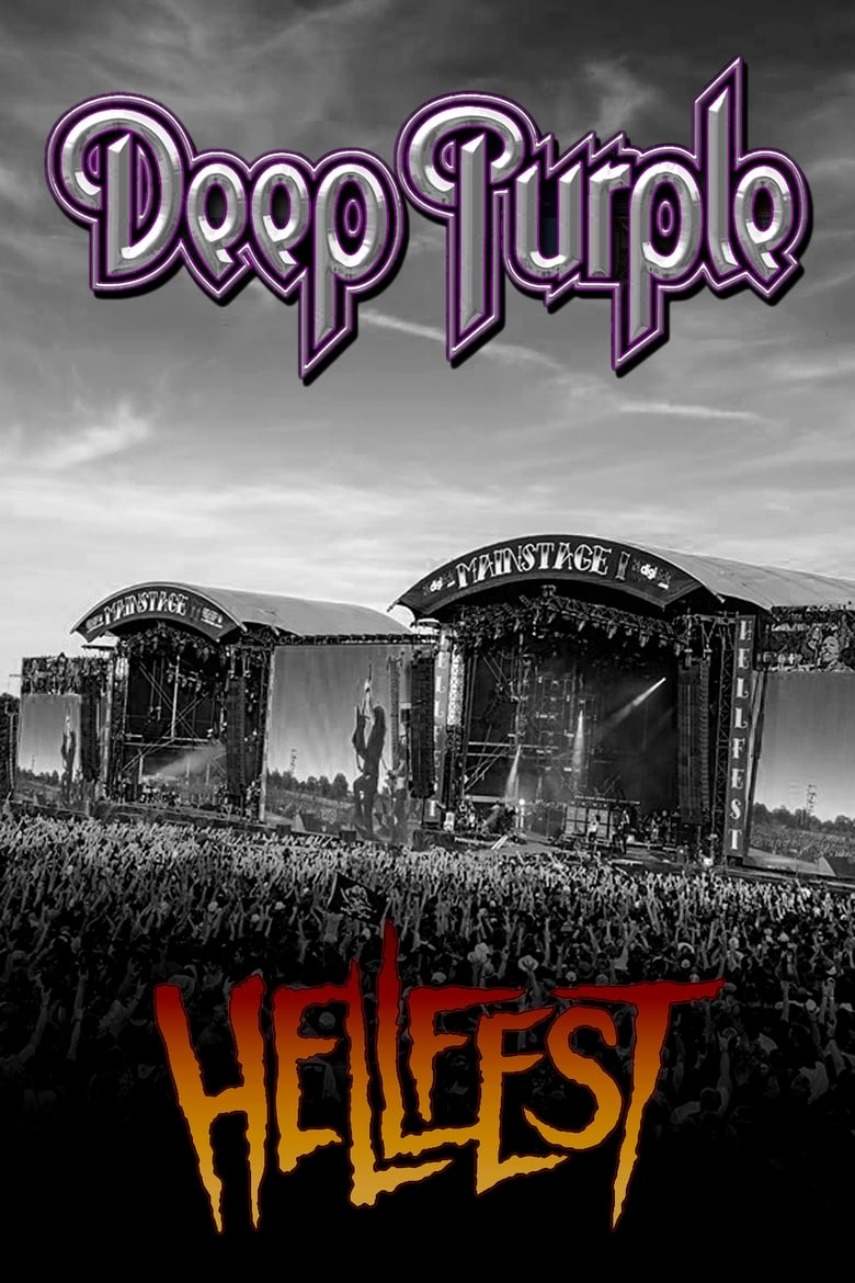 affiche du film Deep Purple au Hellfest 2017