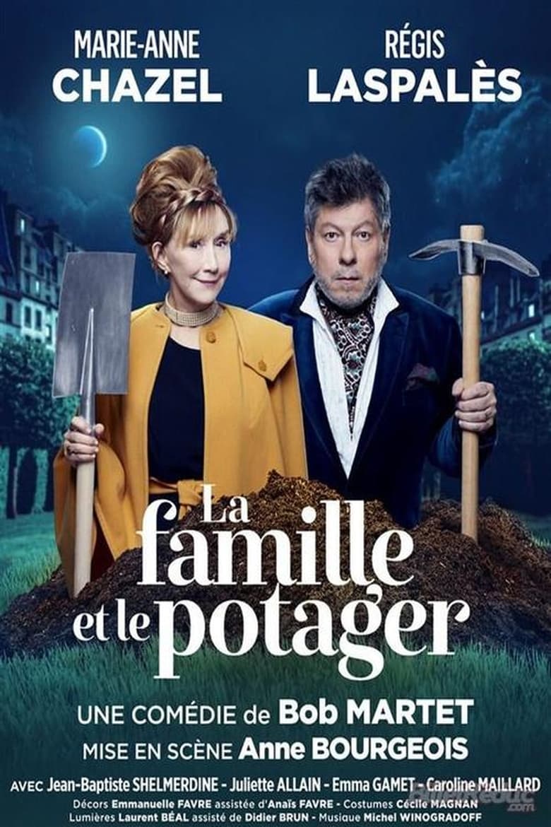 affiche du film La famille et le potager