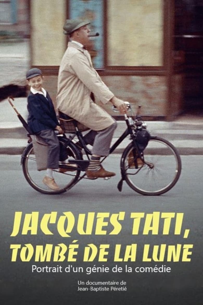 affiche du film Jacques Tati, tombé de la lune