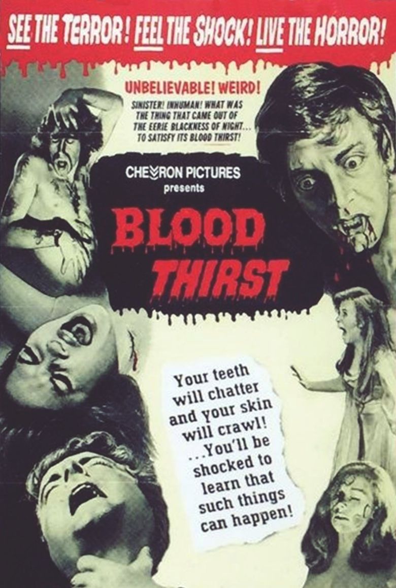 affiche du film Blood Thirst