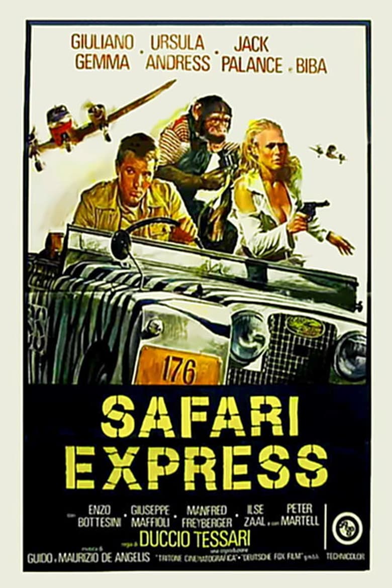 affiche du film Safari Express