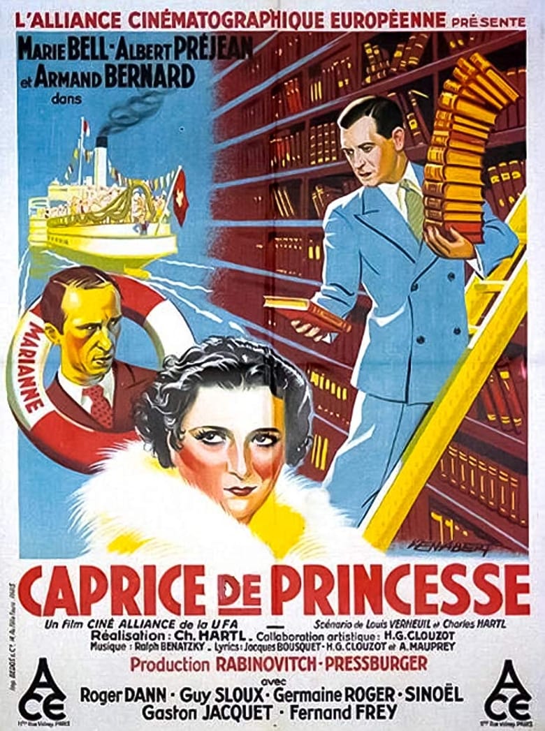 affiche du film Caprice de princesse