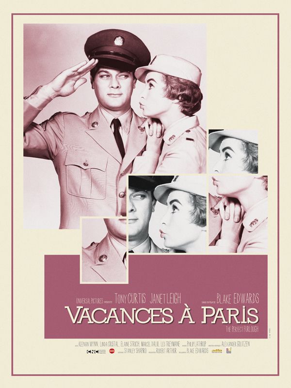 affiche du film Vacances à Paris