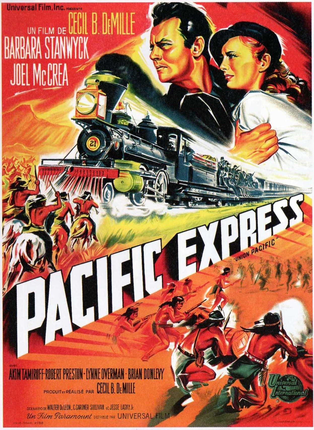 affiche du film Pacific Express