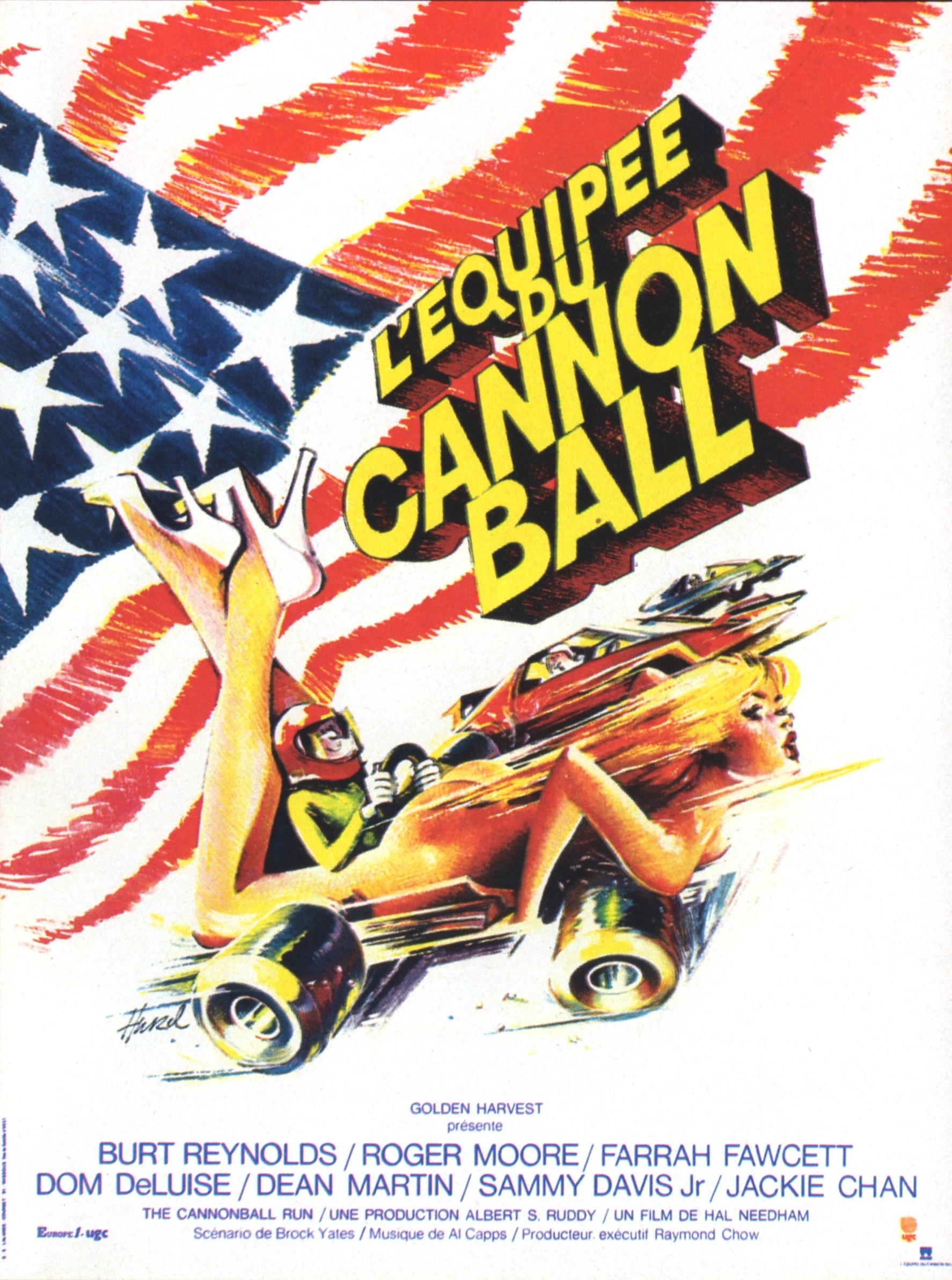 affiche du film L'équipée du Cannonball