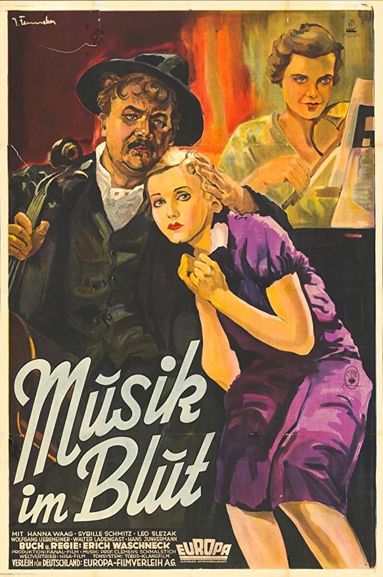 affiche du film La musique dans le sang