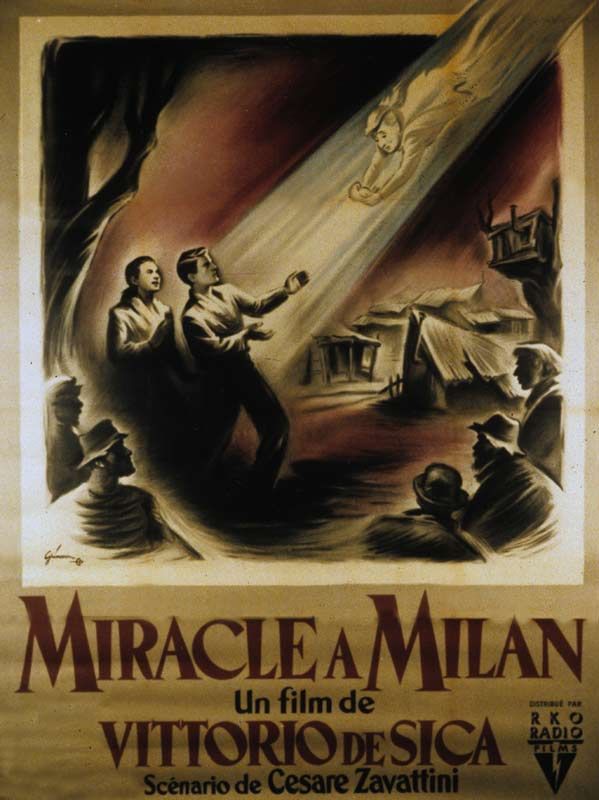 affiche du film Miracle à Milan