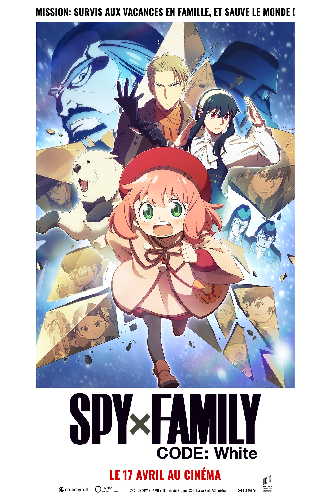 affiche du film SPY x FAMILY CODE: White