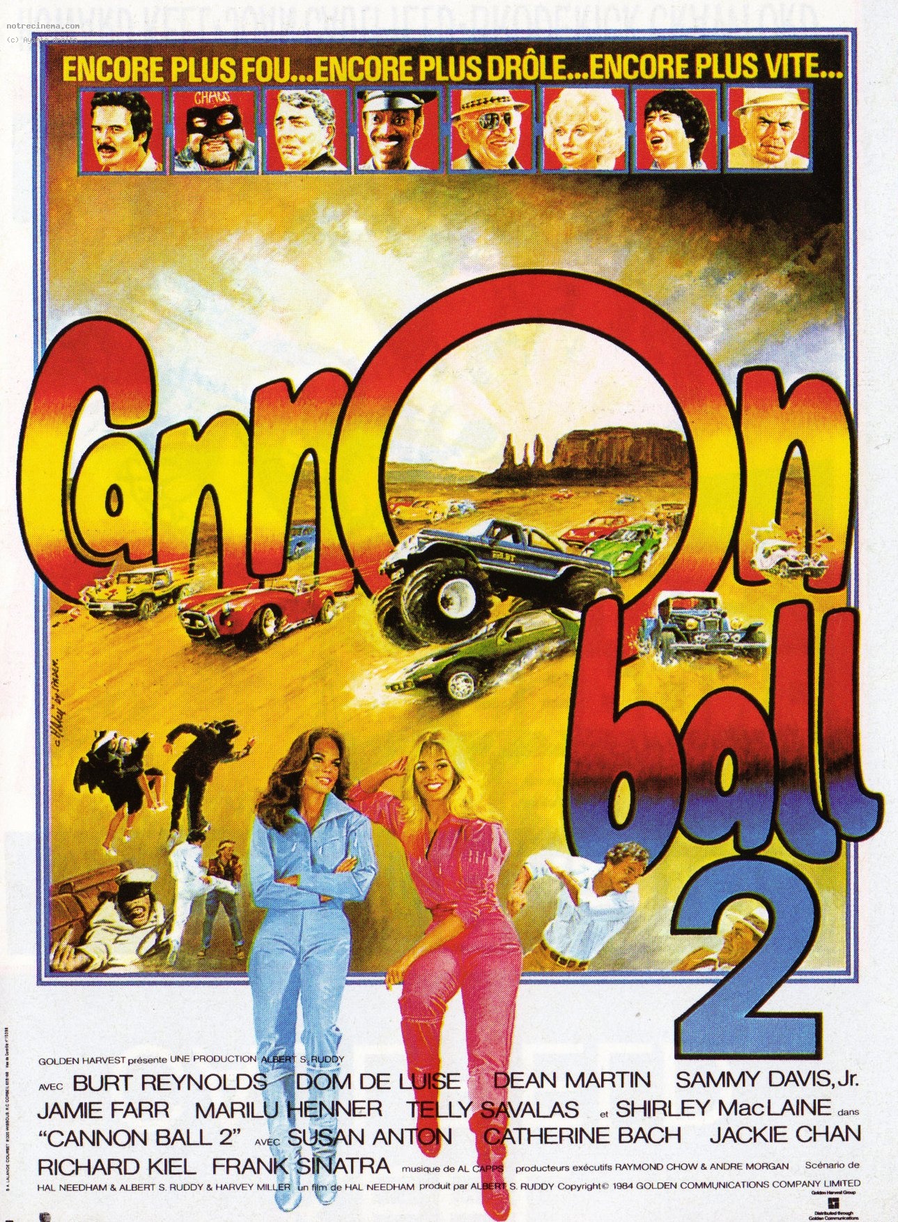affiche du film Cannon Ball 2