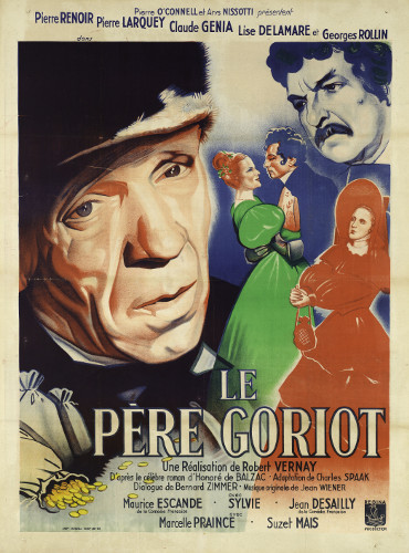 affiche du film Le père Goriot