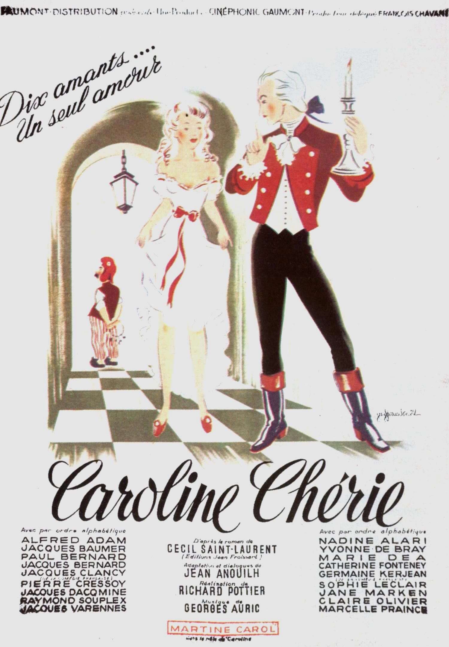 affiche du film Caroline chérie