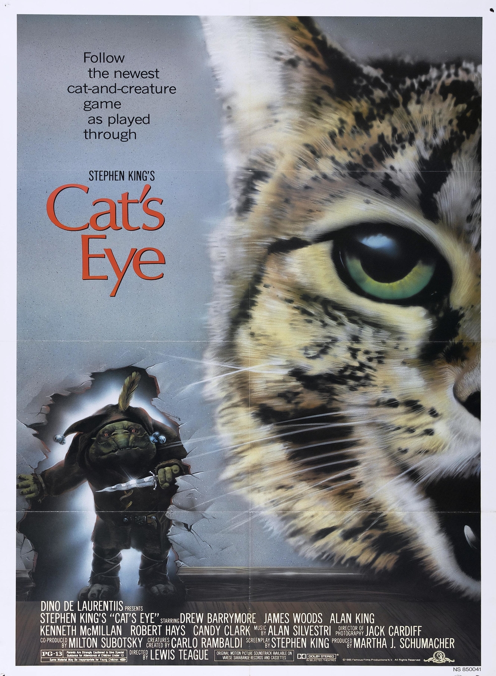 affiche du film Cat's Eye