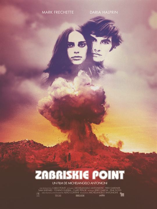 affiche du film Zabriskie Point