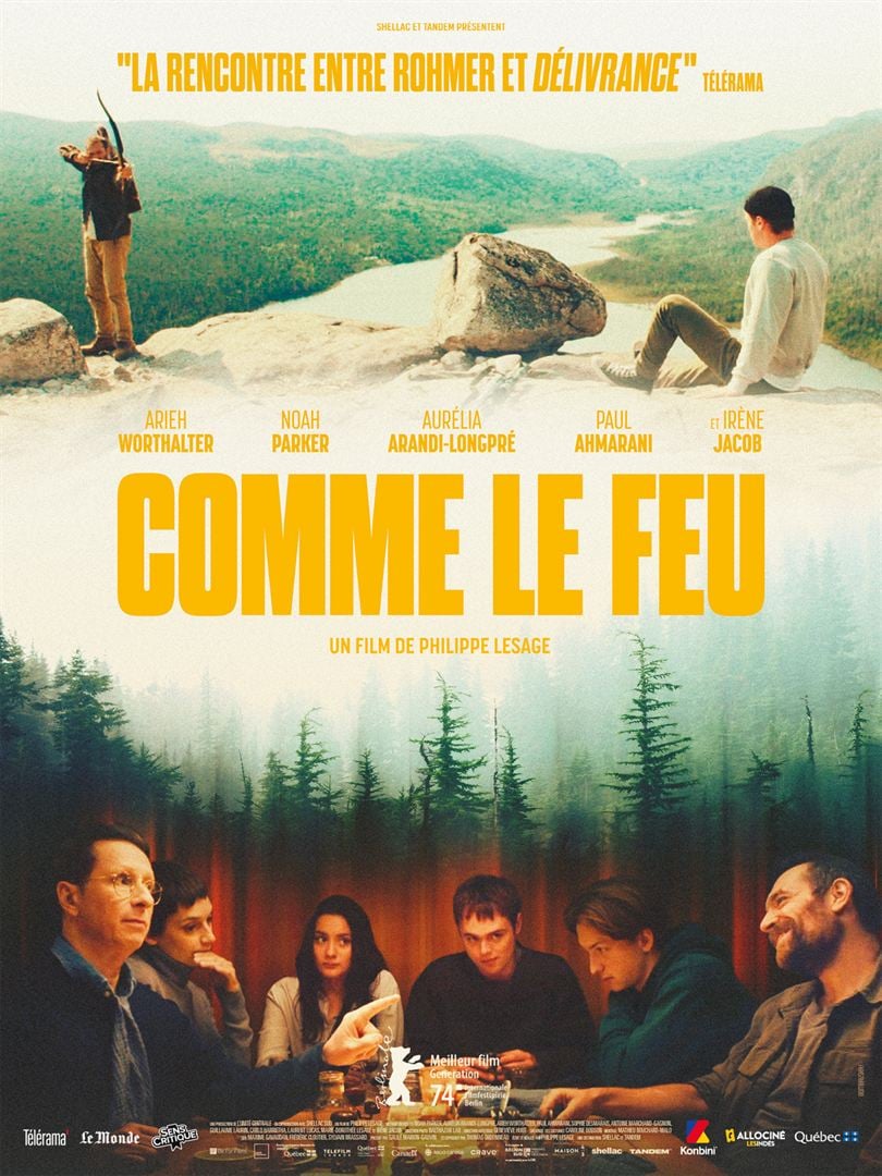 affiche du film Comme le feu