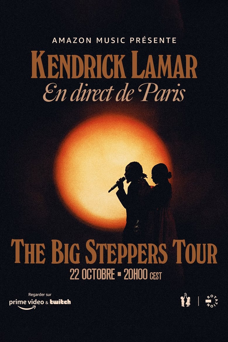 affiche du film Kendrick Lamar's The Big Steppers Tour: Live from Paris