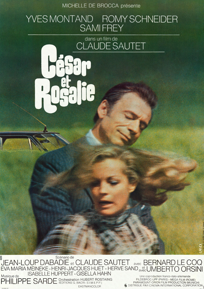 affiche du film César et Rosalie