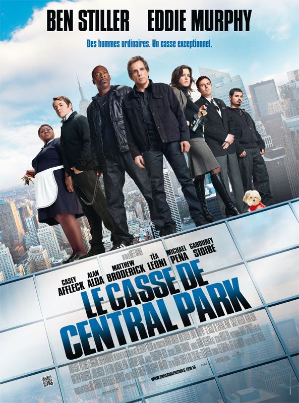 affiche du film Le casse de Central Park