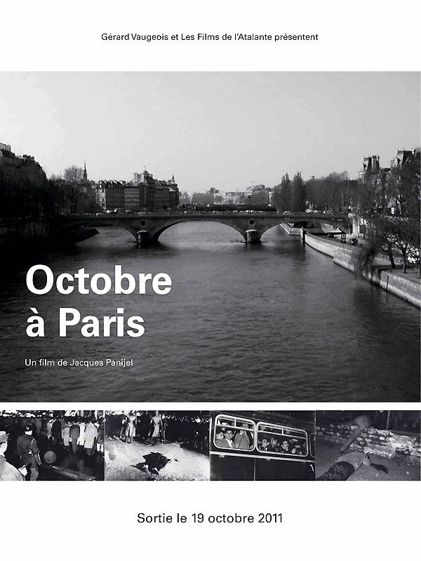 affiche du film Octobre à Paris