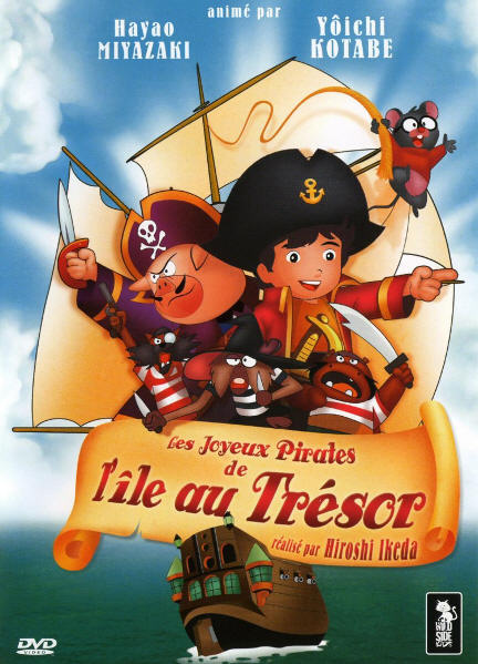 affiche du film Les joyeux Pirates de l'île au Trésor