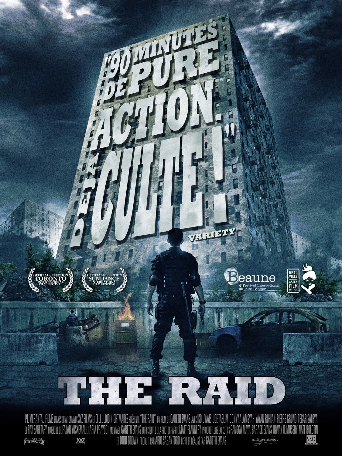 affiche du film The Raid