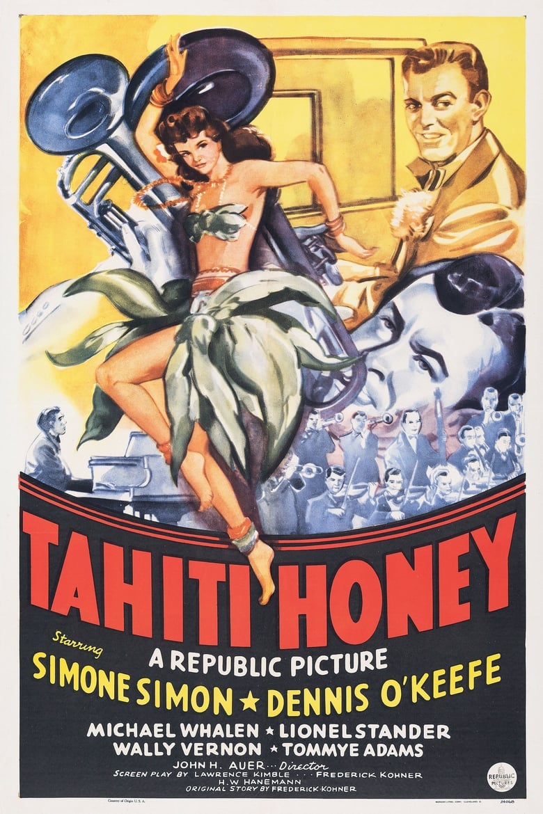 affiche du film Tahiti Honey