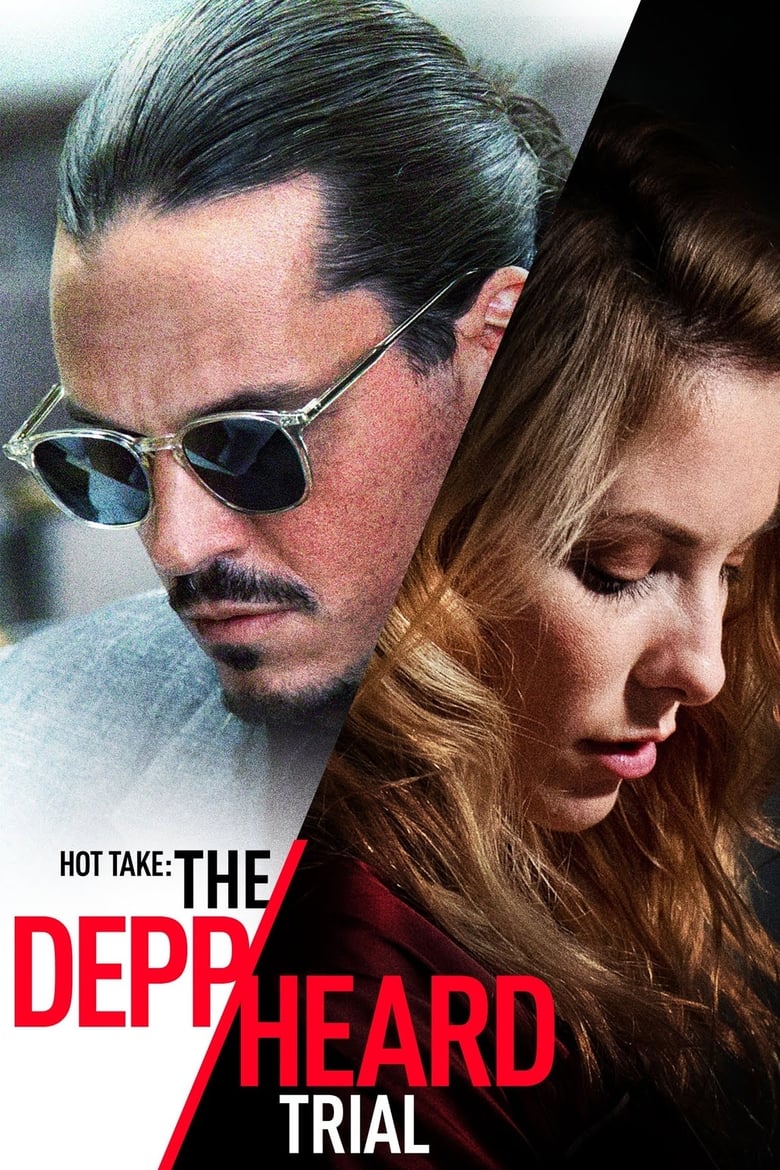 affiche du film Johnny Depp contre Amber Heard : Du coup de foudre au scandale