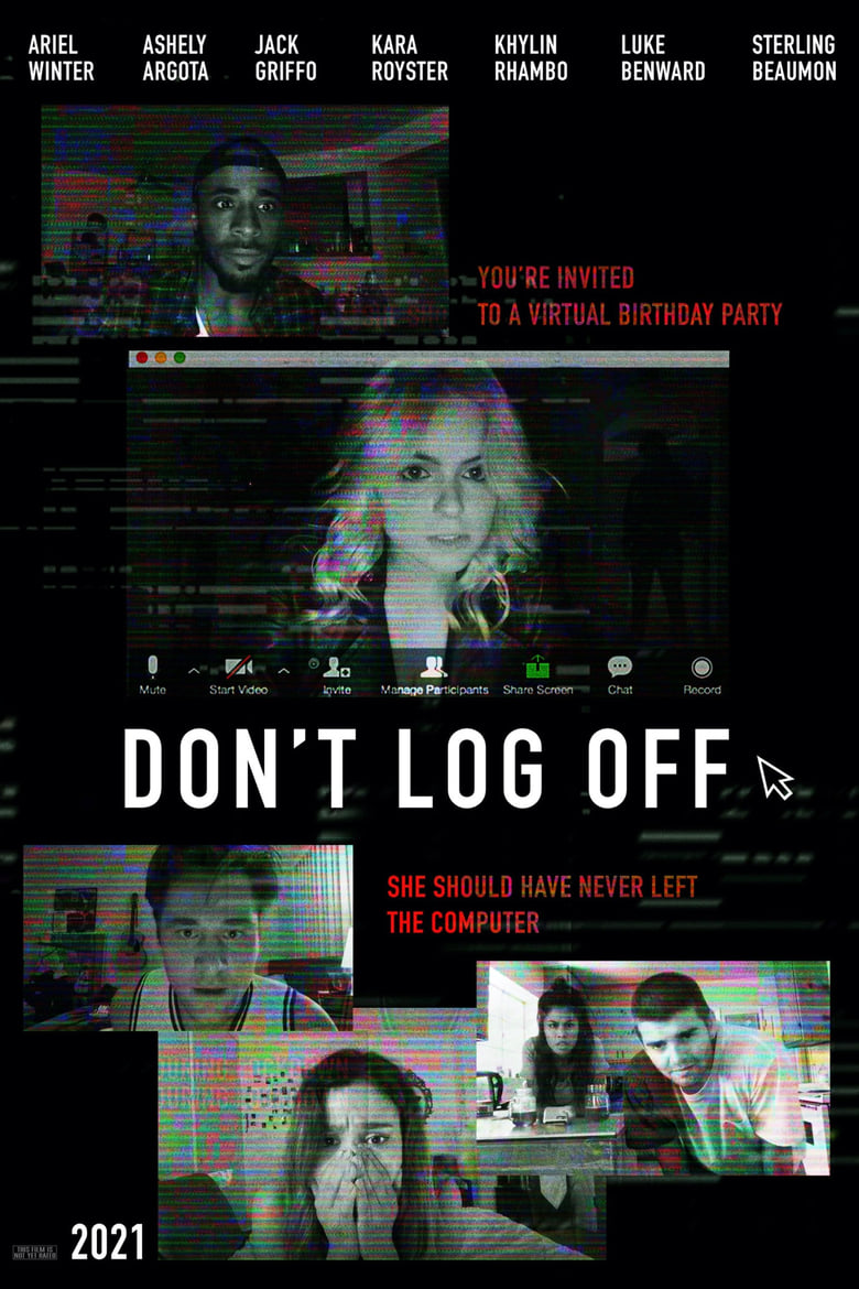 affiche du film Don’t Log Off