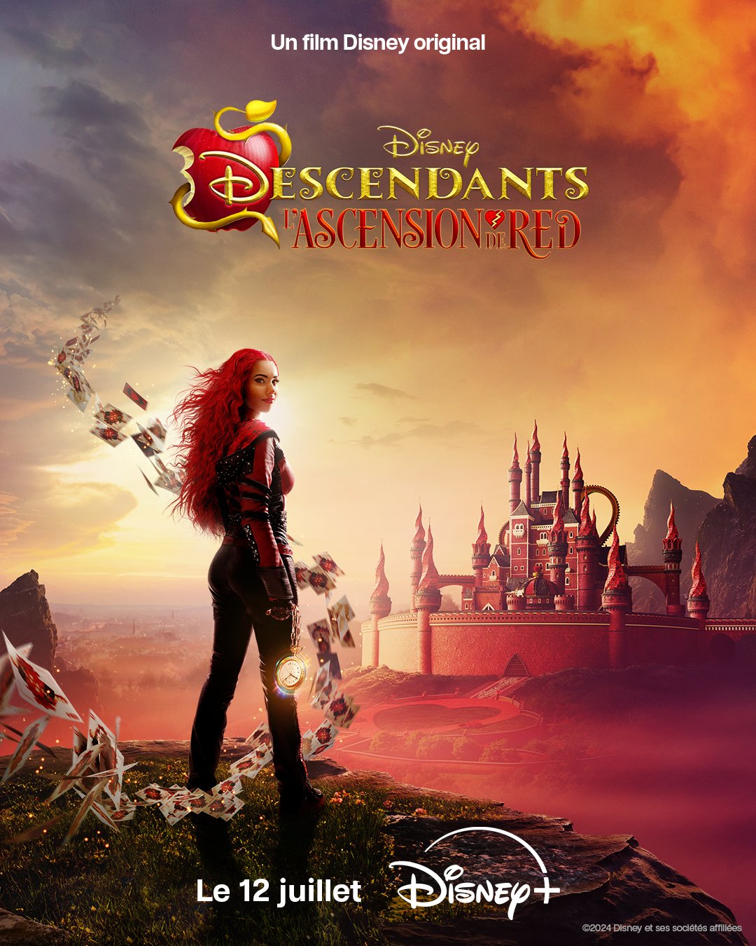 affiche du film Descendants : L'Ascension de Red