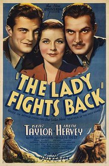 affiche du film The Lady Fights Back