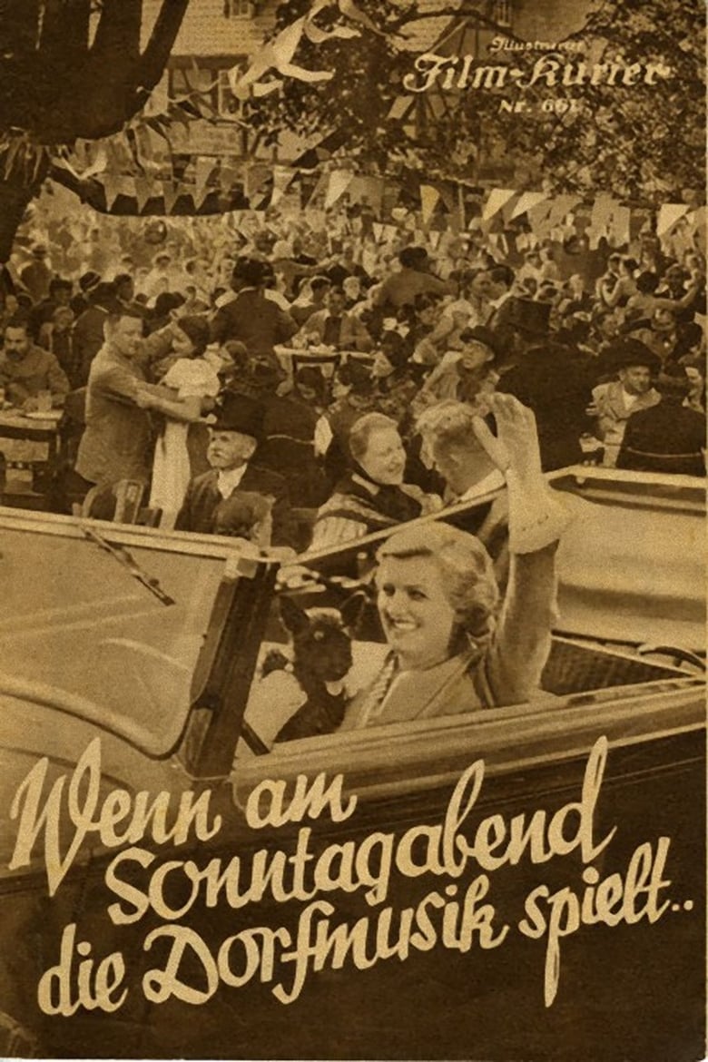 affiche du film Wenn am Sonntagabend die Dorfmusik spielt