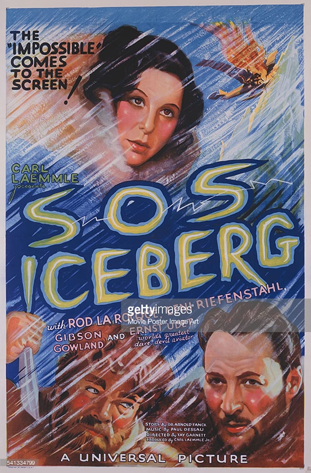 affiche du film S.O.S. Iceberg