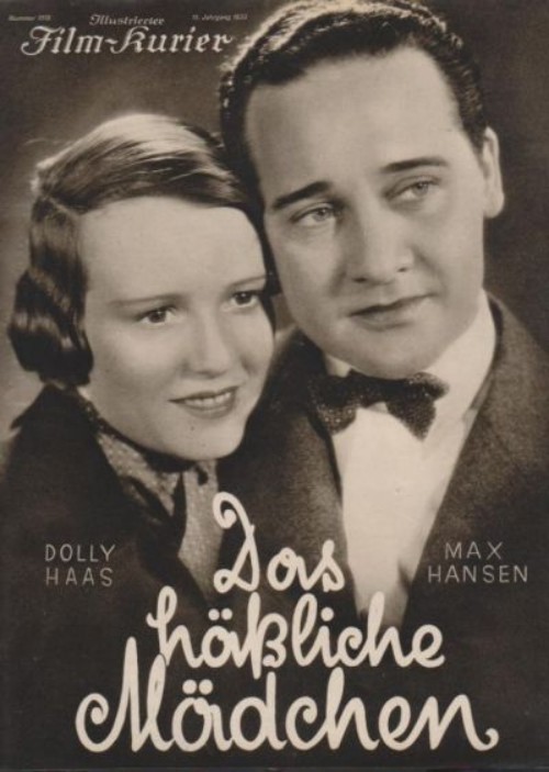 affiche du film Das häßliche Mädchen