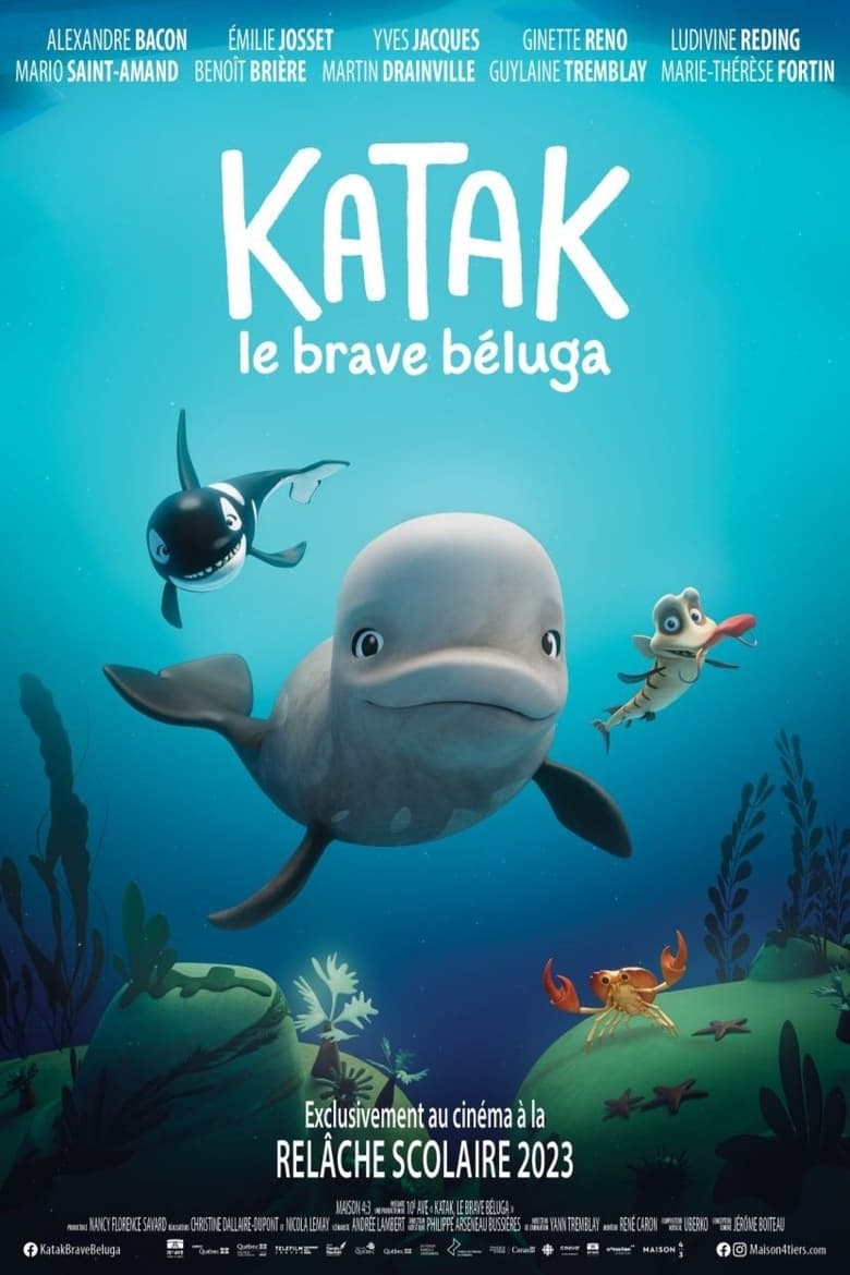 affiche du film Katak le Brave Béluga