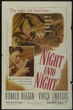 affiche du film Night Unto Night