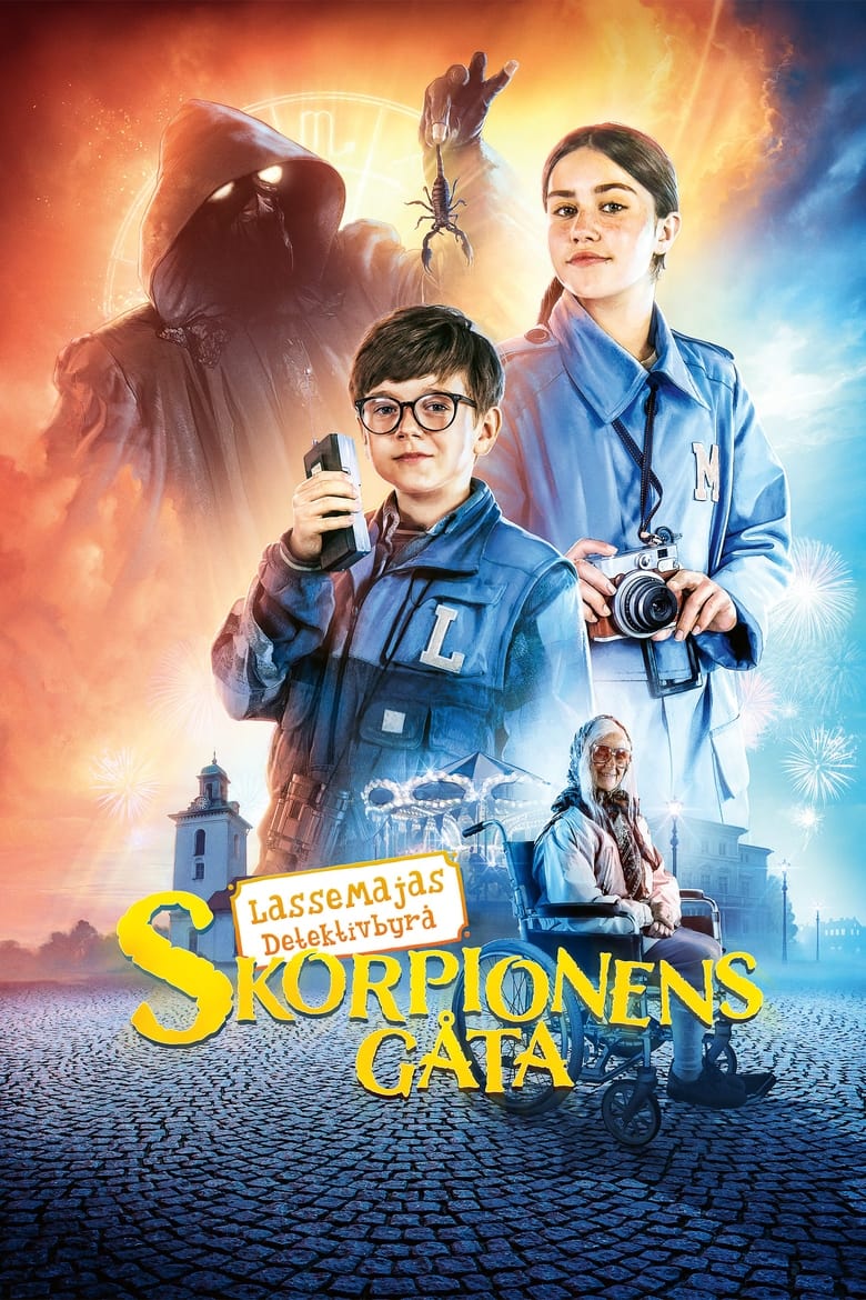 affiche du film LasseMajas Detektivbyrå - Skorpionens gåta