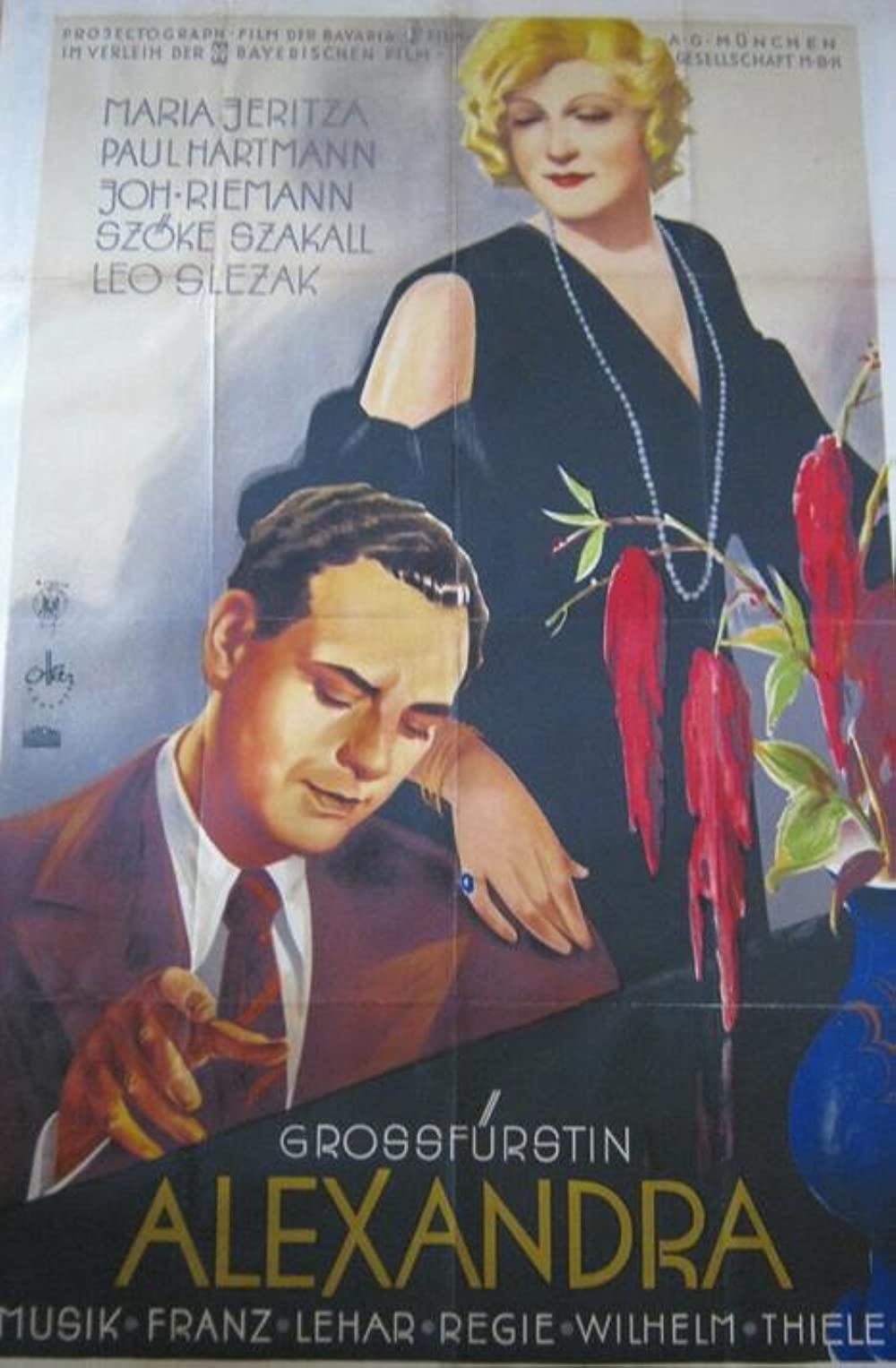 affiche du film Großfürstin Alexandra