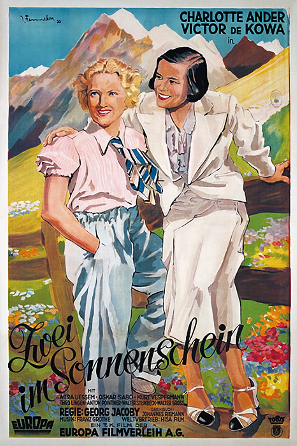 affiche du film Zwei im Sonnenschein