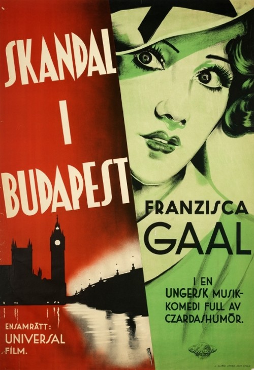 affiche du film Skandal in Budapest