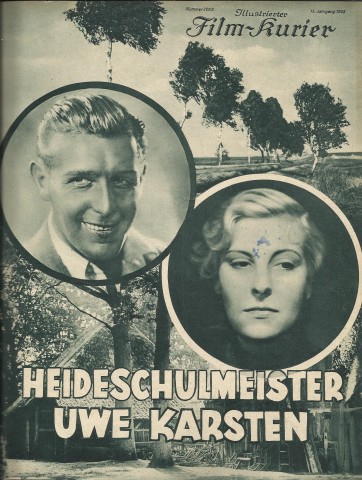 affiche du film Heideschulmeister Uwe Karsten