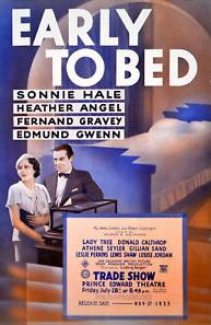 affiche du film Early to Bed