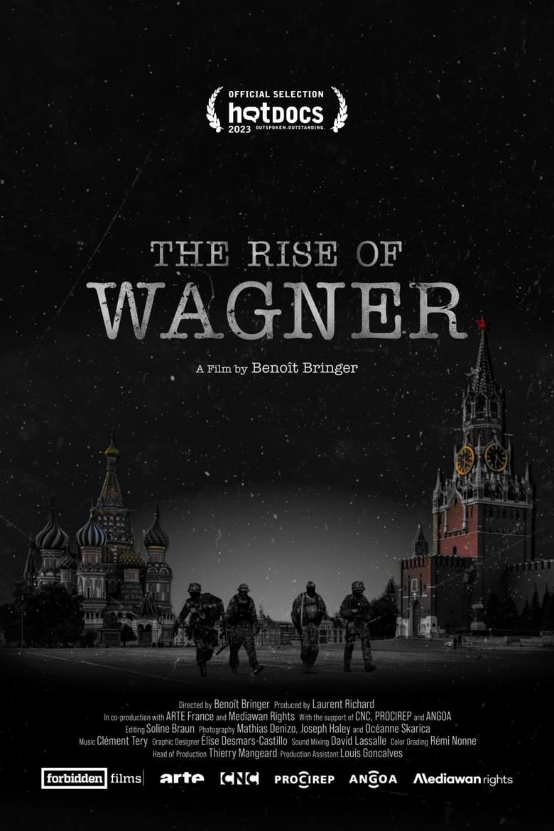 affiche du film Wagner, les mercenaires de la Russie
