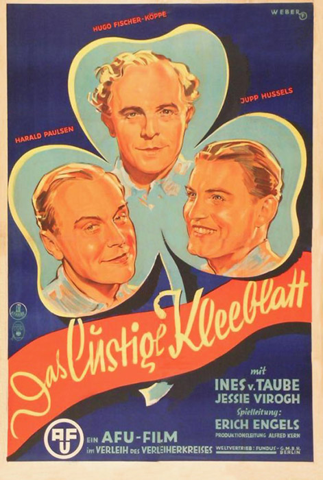 affiche du film Das lustige Kleeblatt