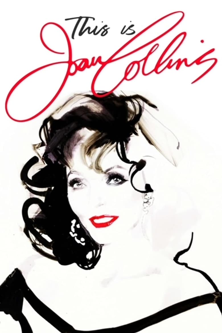 affiche du film Dame Joan Collins : Une actrice glamour mais sans fard