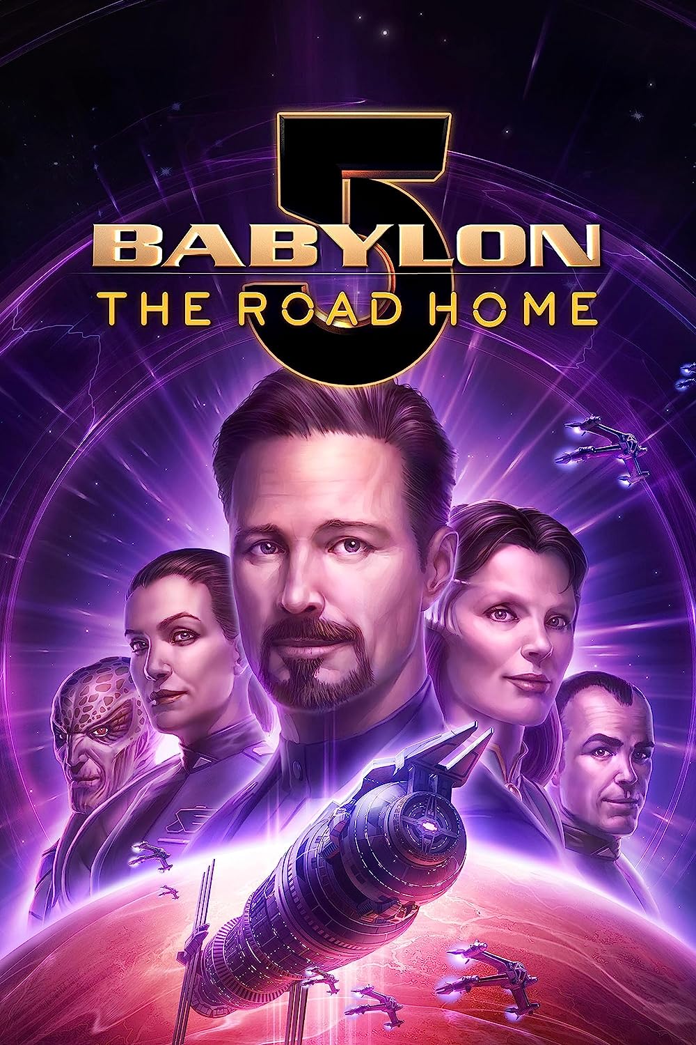 affiche du film Babylon 5: The Road Home