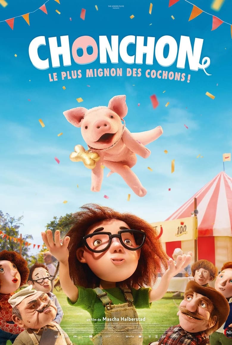 affiche du film Chonchon, le plus mignon des cochons