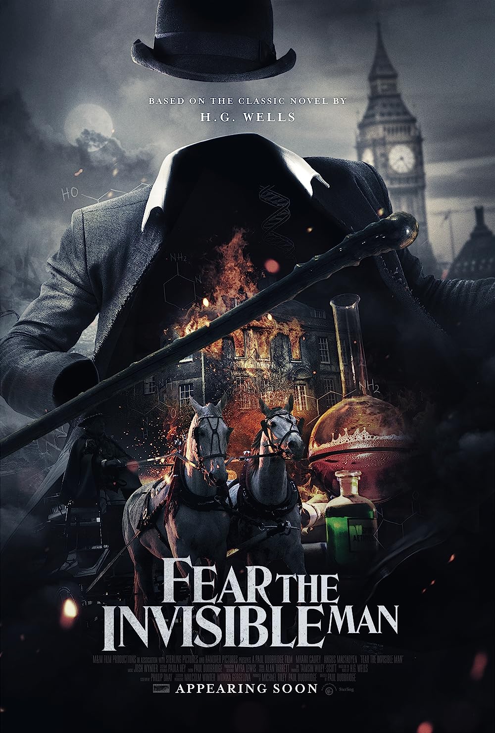 affiche du film Fear the Invisible Man