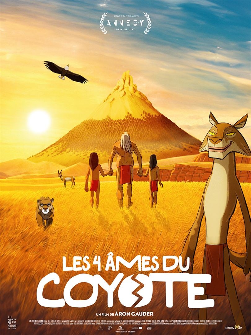 affiche du film Les 4 âmes du coyote